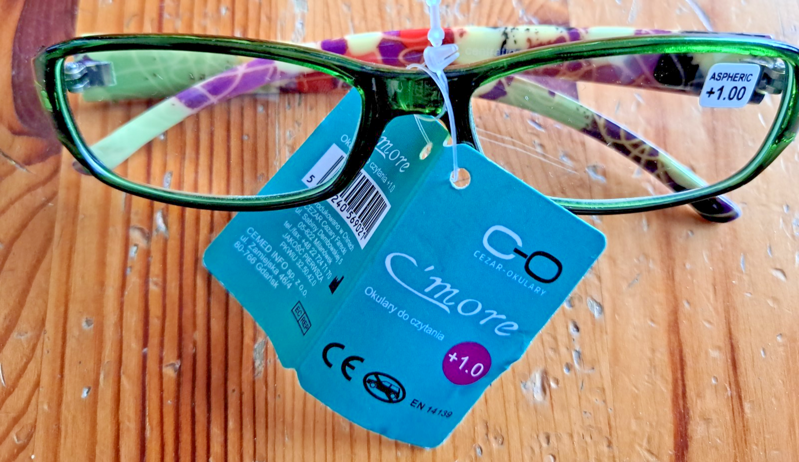 C´more Brille, Lesebrille + 1,0